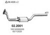 ALFA 105143000200 Front Silencer